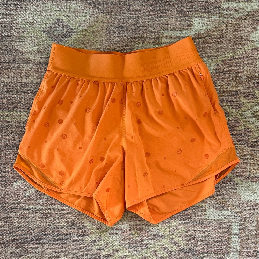 Orange Women's Athletic Shorts
